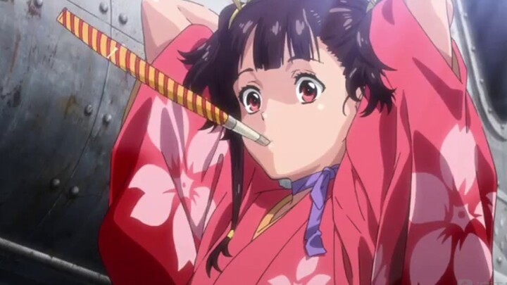 Mumei, the cute fighter in Kabaneri of the Iron Fortress