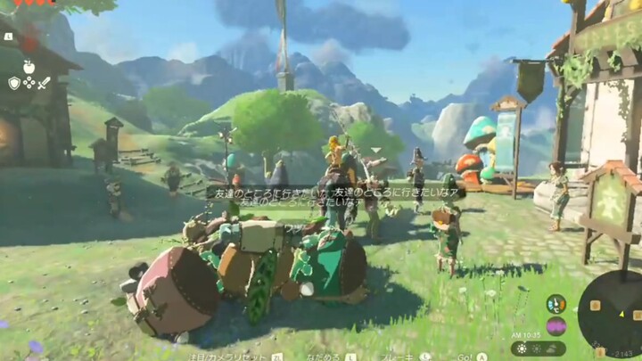 “Tears of the Kingdom” – Link: You want to find your friend, huh? 👿