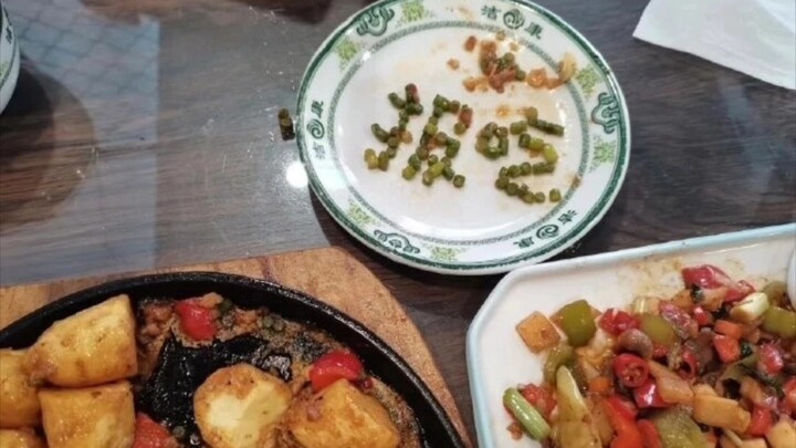 A Silent Protest at the Dining Table