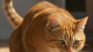 Ginger Cat Ambushes My Foot — Target Locked! 😂🐾