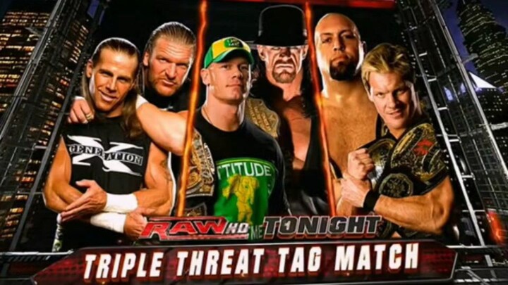 Triple Threat Tag Team Match WWE