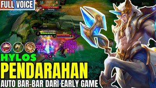 build hylos pendarahan ; auto bar bar dari early game