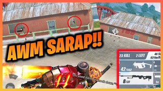 AWM SARAP NI YALUOK HINIRAM KO!!!  "SOLO VS SQUAD 24KILLS" (GAMEPLAY)