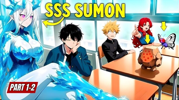 Bocah itu dipermalukan di akademi sampai dia memanggil monster legendaris yang sangat langka- manhwa