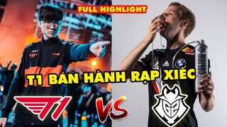 [MSI 2022] Highlight T1 vs G2 FULL Bán Kết : Faker hành "rạp xiếc" ra bã | T1 Esports vs G2 Esports