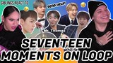 Siblings react to "Seventeen moments that are on a constant loop in my head" 😂👌