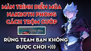 JungCi - Đây là màn trình diễn múa Nakroth với phong cách cướp bóc khiến rừng team bạn bất lực =)))