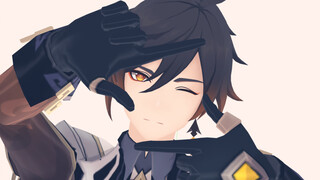 【MMD原神】钟离(・ω< )★
