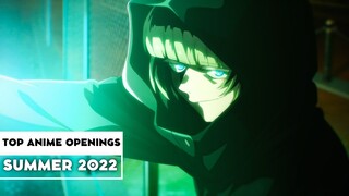 Top 40 Summer 2022 Anime Openings