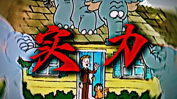 Không phải vậy à? Jon, nhà bạn đúng là có cả voi thật, lại còn có một con nằm dài trên mái nhà nữa!