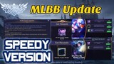 SPEEDY VERSION IS HERE WITH SOME FREEBIES | HERO AND SPEEDY AVATAR BORDER | MOBILE LEGEBDS UPDATE