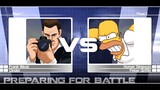 M.U.G.E.N Request Battle: Frank West & Cinder vs. Homer Simpsons & Peter Griffin