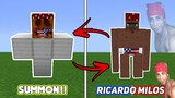 Cara Summon Ricardo Milos Meme! - Di MCPE!!