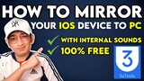 HOW TO MIRROR IPHONE / IPAD / IOS TO PC FOR FREE | TAGALOG
