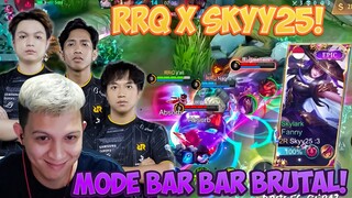 HARITH BAR BAR MAIN BARENG TEAM RRQ X FANNY SKYY25 !!