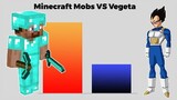 Minecraft VS Dragon Ball Power Levels DBZ/DBS/MCPE/MCBETA