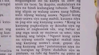Pang Araw Araw na Talata.               Exodus 21:1-4