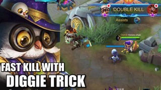 THIS DIGGIE TRICK NEVER GETS OLD
