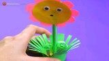 paper flower in the pot craft