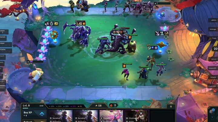 Sức mạnh của renata 3* 0 mana quá kinh khủng