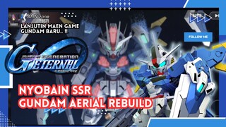 Nyobain Gundam SSR 🥵🔥 |• Gundam Aerial Rebuild Gameplay