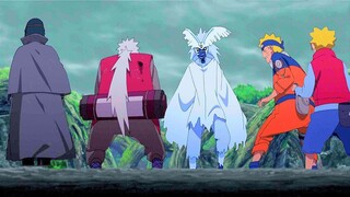 Naruto Boruto Sasuke Jiraiya Powers up to Battle Urashiki Otsutsuki - Boruto Naruto Combine Rasengan