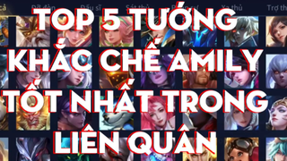 Top 5 Tướng Khắc Chế Amily Tốt Nhất Trong Liên Quân _ Chiến Nát