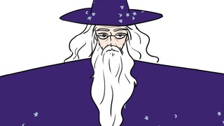 Cụ Dumbledore là một người đàn ông to lớn