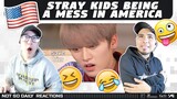 NSD REACT | Stray Kids being a mess in america