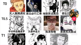 Jujutsu Kaisen Latest Power Ranking