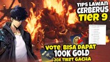 Event Vote Dapat 20x Tiket Gacha & 100k GOLD - Tips Lawan Cerberus TIER 9 Solo Leveling Arise Ditusi