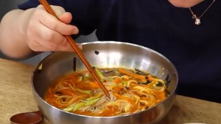 mukbang bún Hàn Quốc #food