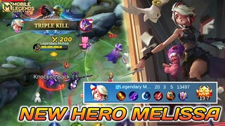 Melissa Mobile Legends , New Hero Melissa Gameplay - Mobile Legends Bang Bang