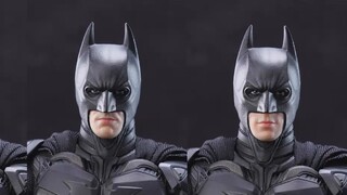 A comprehensive comparison between SHF and MAFEX! INART 1/12 Bale Batman The Dark Knight Rises