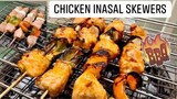 Chicken Inasal Barbecue - Grilled Chicken Skewers Filipino Style Own Recipe