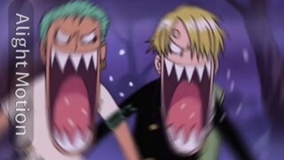 Một cảnh tượng vô cùng thú dịii 😆 #One Pice _ Vua hải tặc _ Sanji × Zoro