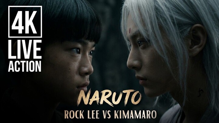 AI Short Film | 4K | Rock Lee vs Kimimaro - Drunken Fist