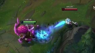 How to deal with Ornn in the first three levels against Gnar or Malphite! ——Material taken from Diam