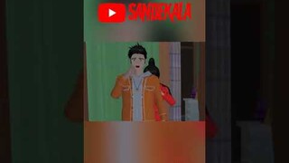 Bisikan setan yang menyesatkan sepasang kekasih 😨😭😱👻 #sakuraschoolsimulator #hantu #shorts