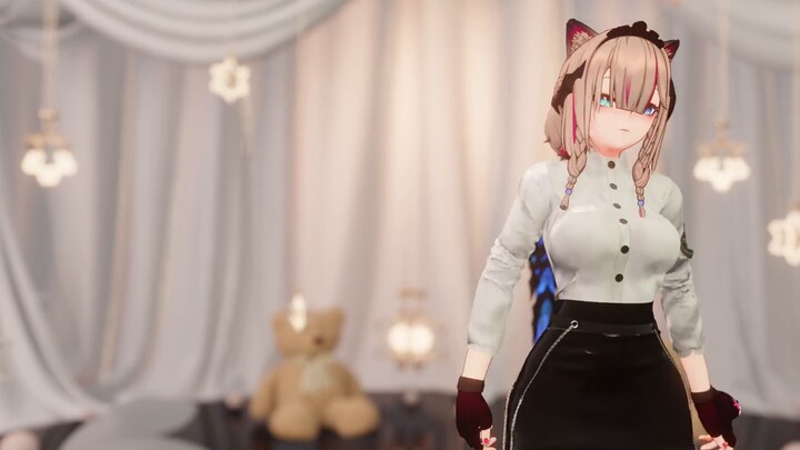 [MMD/Don't Look at the Tail Challenge 5.0] Teacher Paduo reminds you to shake before drinking