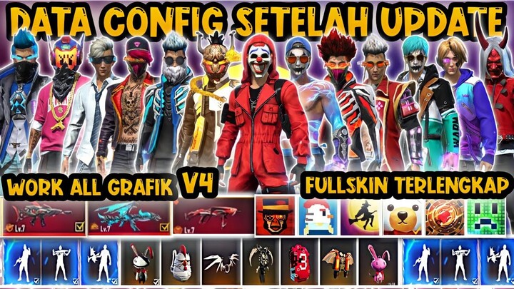 SETELAH UPDATE❗ DATA CONFIG VVIP FREE FIRE MAX❗CONFIG FF TERBARU 2022❗ SETELAH UPDATE V4❗CONFIG FF