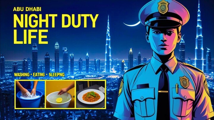 Night Duty to Morning Life – Bathing, Cleaning & Shopping