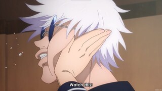 Riko slaps gojo thinking hes pervert