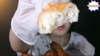 Đùi gà vị ganji, vị ớt, khoai tây muối, viên phô mai 2 #amthuc