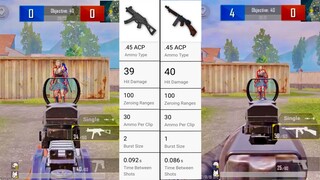 UMP45 vs Thompson SMG | PUBG MOBILE | BGMI | Compare weapons part 3