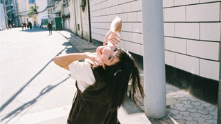 Sweet girl film record | Ordinary old street shoots full of vitality and life feeling photos to guid