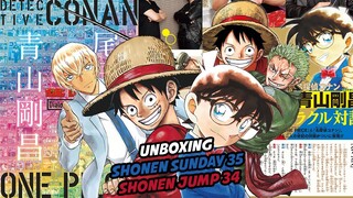 UNBOXING DETECTIVE CONAN 👓 x ONE PIECE 🏴‍☠️