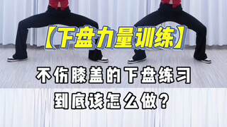 下盘不稳的进来练｜下盘力量稳定性练习｜每天两遍涨功