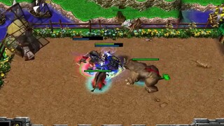 《Warcraft 3》，如果死亡骑士专门给敌人回血，谁还能避免被它奶死？