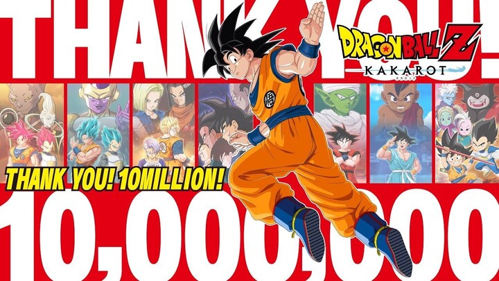 “Dragon Ball Z: Kakarot” Celebrates 10 Million Global Sales with a Special PV | Source: Bandai Namco